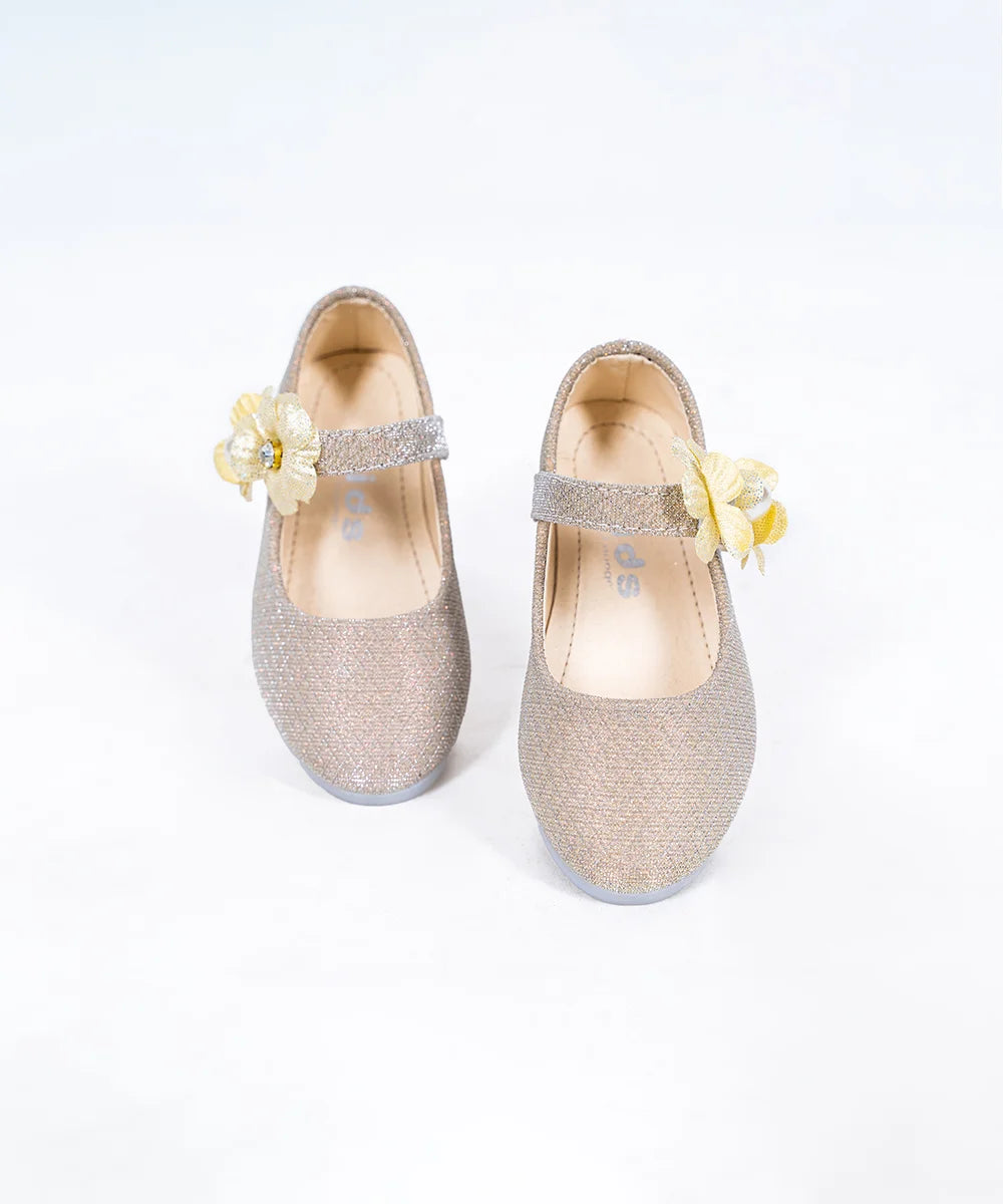 Golden Sandals for Party for Girls