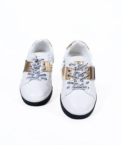 White Colored Laced Party Shoes for Kids