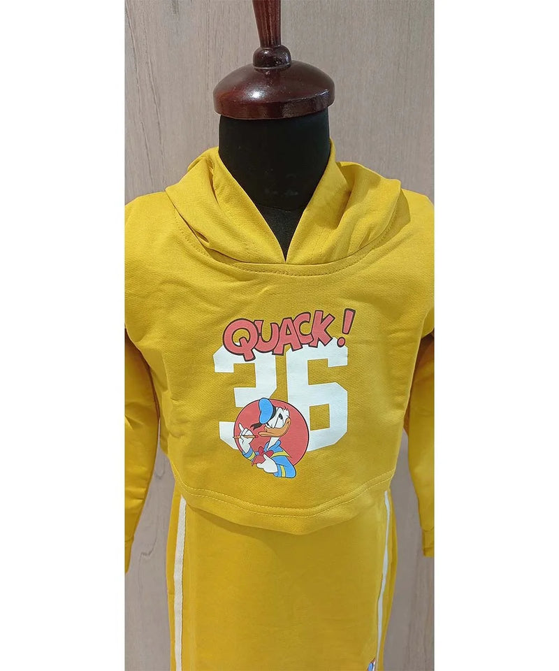 yellow casual wear dress for girls 