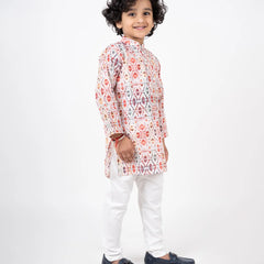 comfortable ethnic wear kurta set for boys