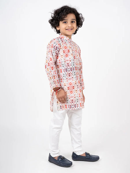 comfortable ethnic wear kurta set for boys