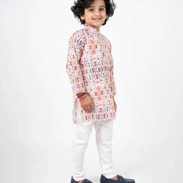 comfortable ethnic wear kurta set for boys