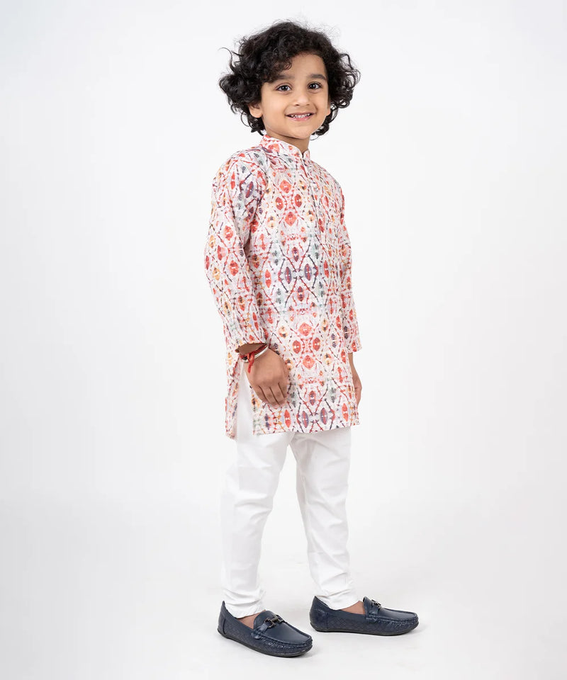 comfortable ethnic wear kurta set for boys