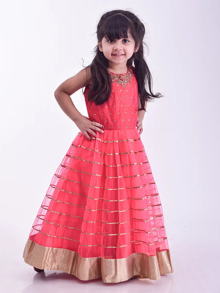 red gown for party & wedding for girls 