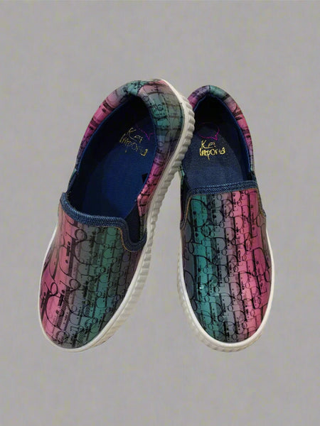 dior print cool shoes for girls 