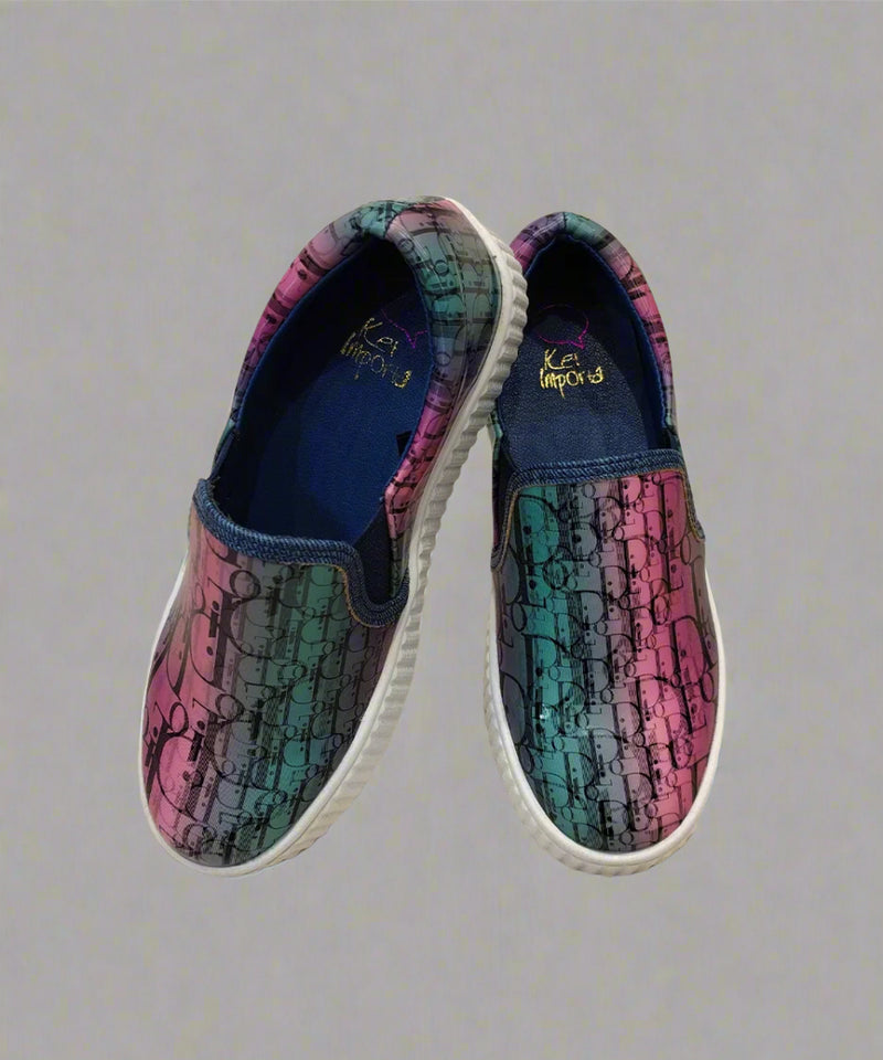 dior print cool shoes for girls 