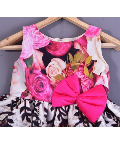 Printed Party Frock for Your Lil One