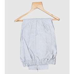 white pajama underneath classic royal blue jodhpuri set for boys