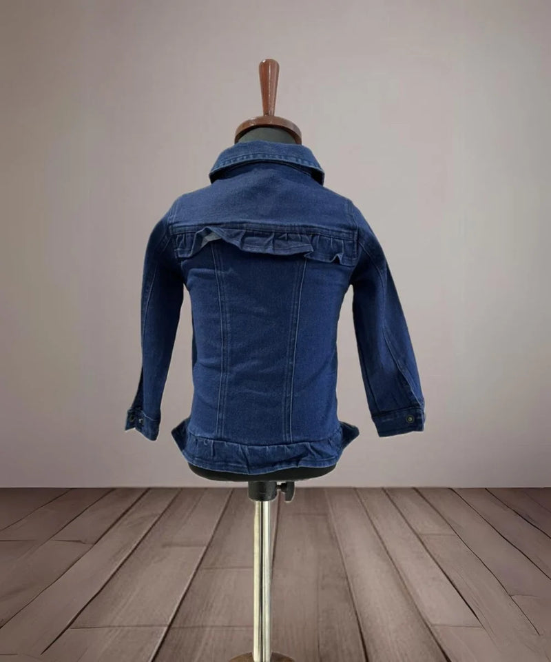 Blue Denim Jacket for Girls