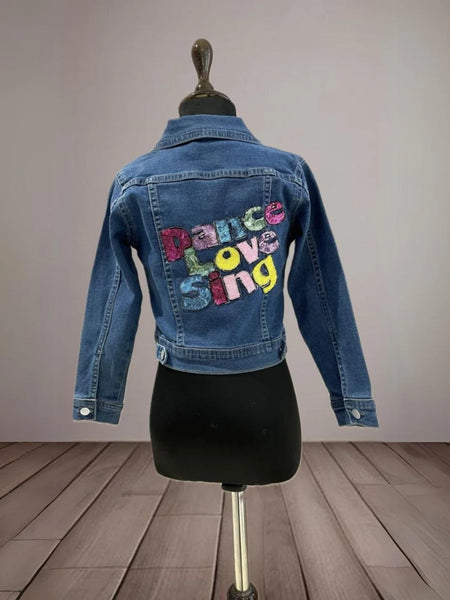Funky Denim Jacket for Girls