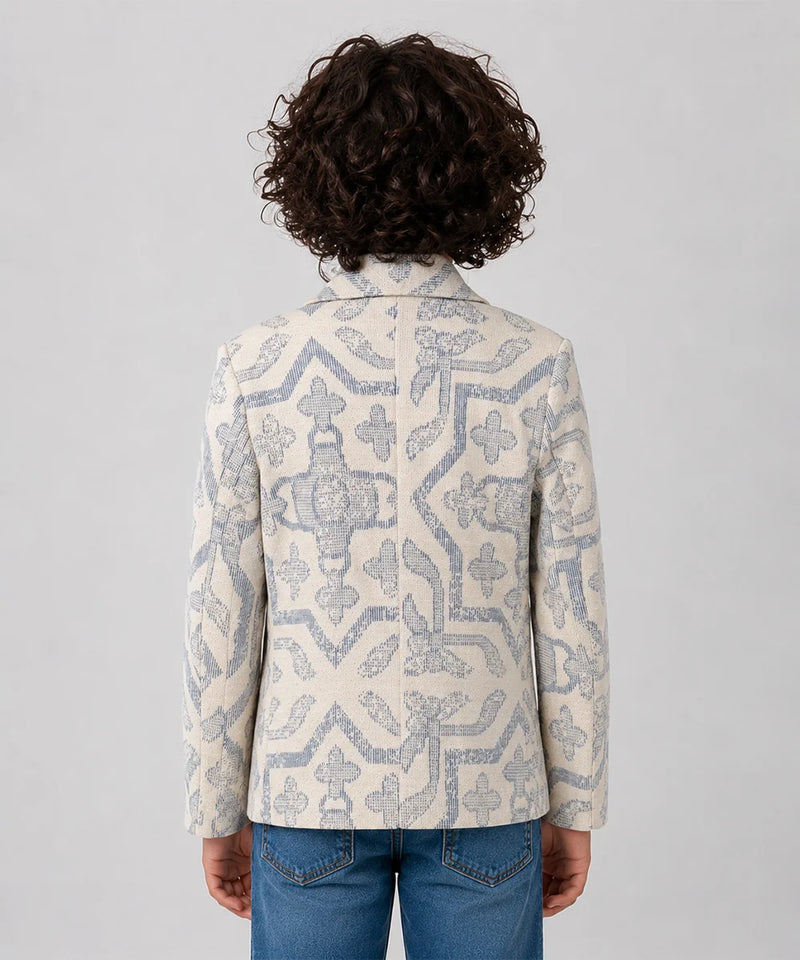 Devila N Angels Printed Blazer For Boys Jaipur