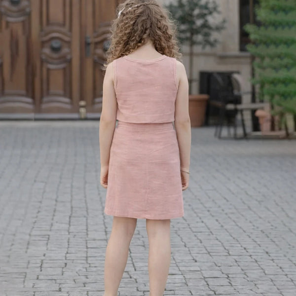 Girls summer co-ord set from kids wear shop Jaipur