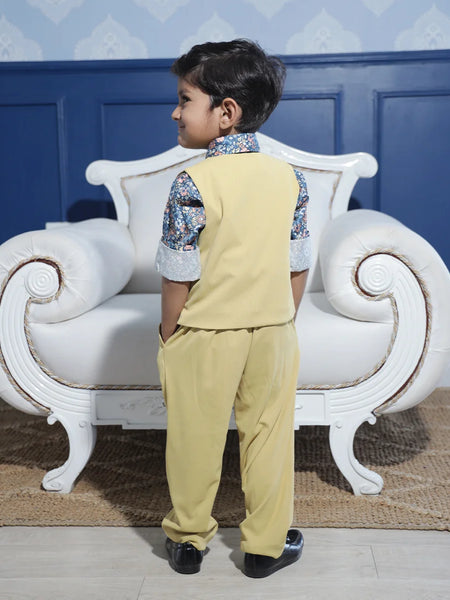 waist coat set for boys for occasions