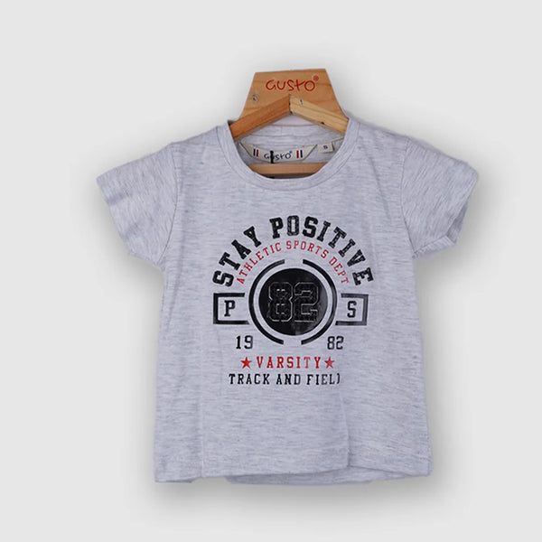 t-shirt under navy blue blazer set for baby boys