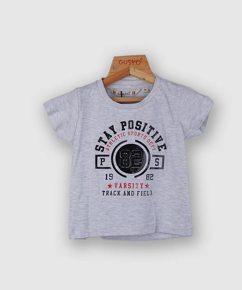 t-shirt under navy blue blazer set for baby boys