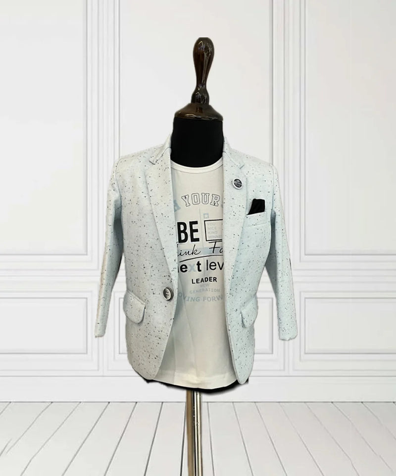 casual party wear blazer set for boys 