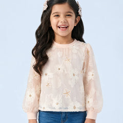 Blossom Grace Embroidered Top
