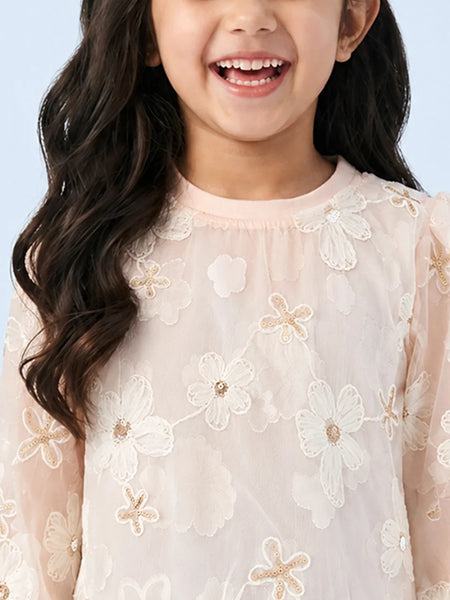 Blossom Grace Embroidered Top