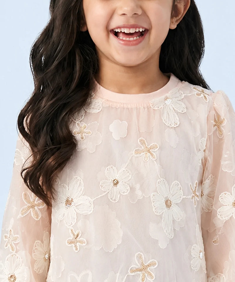 Blossom Grace Embroidered Top