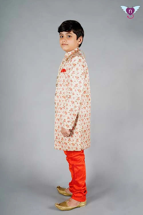 wedding wear heavy sherwani for boys 
