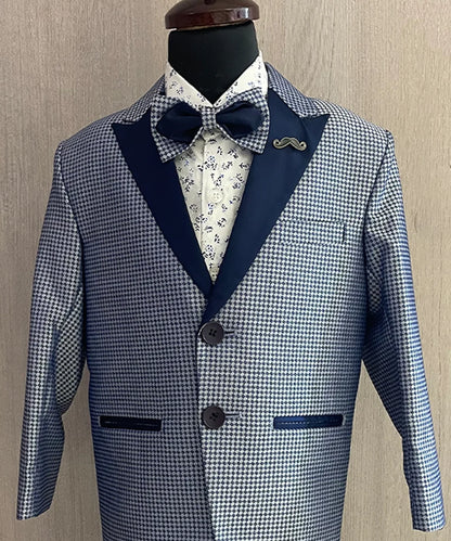 Blue Colored Coat Suit for Wedding Party for Boys