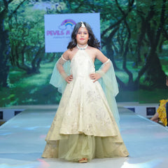 Backless Party Gown for 9 Year Girl – Order Online