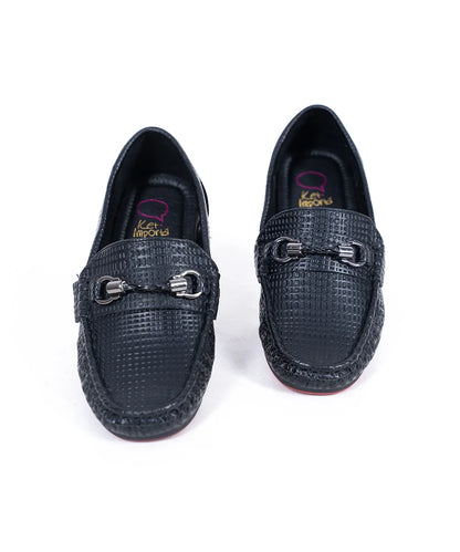 Black Colored Party Loafer for Boys