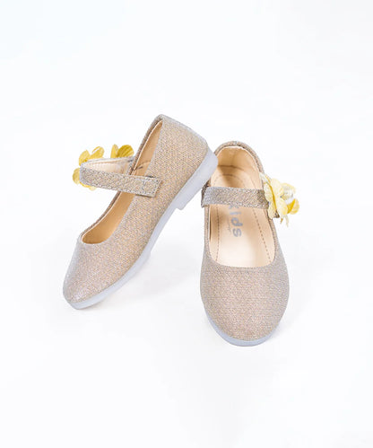Golden Sandals for Party for Girls
