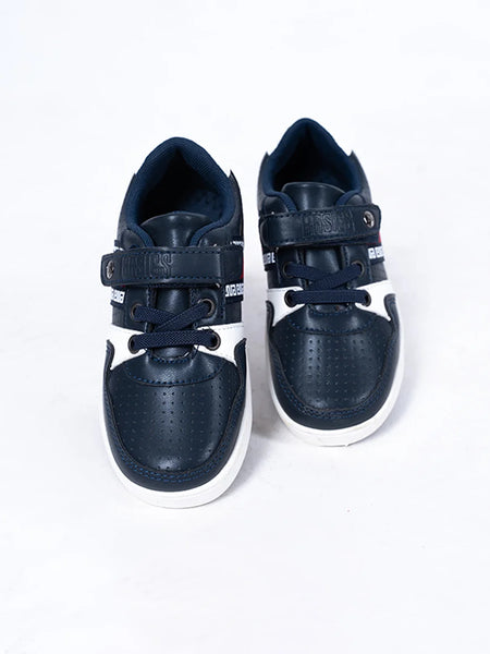Navy party wear shoes for boys 