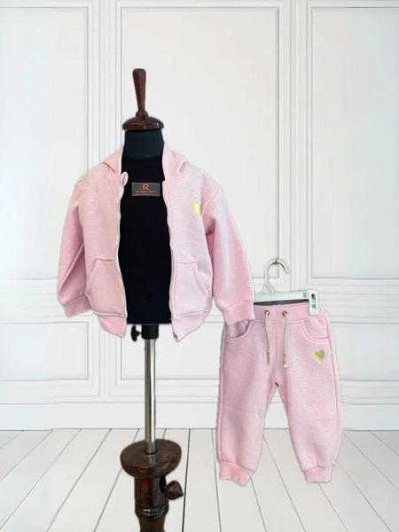 Baby Pink Co-ord Set for Girls – Trendy & Cute