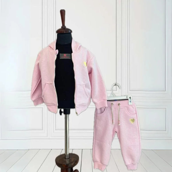 Baby Pink Co-ord Set for Girls – Trendy & Cute