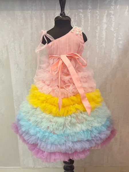 Stylish girls gown for wedding and birthdays, Jaipur kids clothing store