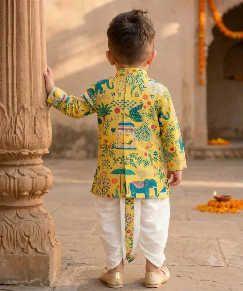 baby boys wear  kurta dhoti  for diwali 