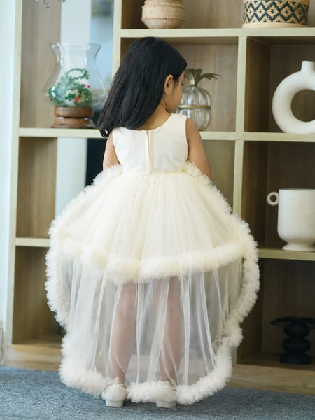 Devils N Angels White Fairy Tail High Low FrockJaipur