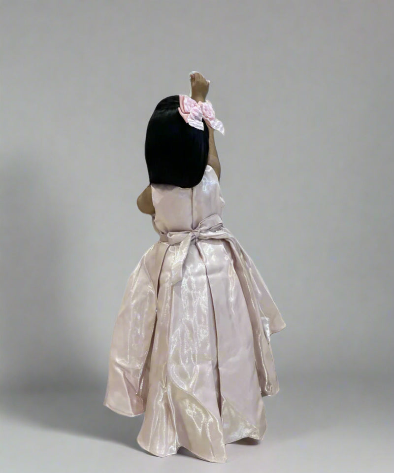 Fancy high-low birthday frock for girls, Jaipur kids wear boutique