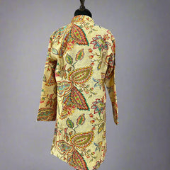 Modern multicolor kurta pyjama for boys, best kidswear boutique near me Jaipur