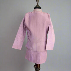 Modern purple kurta pyjama set for boys, best kidswear boutique near me Jaipur