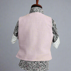 Party Wear Waist Coat Set For Boys