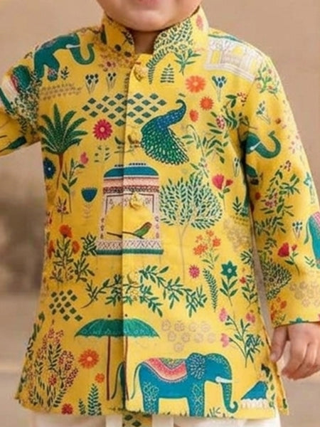 ethnic printed urta dhoti jaipur