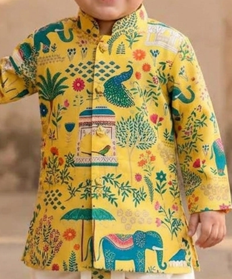 ethnic printed urta dhoti jaipur