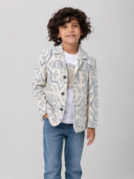 Devila N Angels Printed Blazer For Boys Jaipur