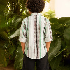 Boys Multi Striped Shirt