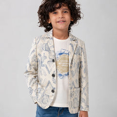 Devila N Angels Printed Blazer For Boys Jaipur
