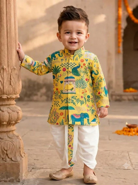 boys festive traditional kurta dhoti 