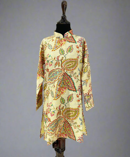 Buy multicolor printed kurta pyjama for boys online, Jaipur kidswear boutique