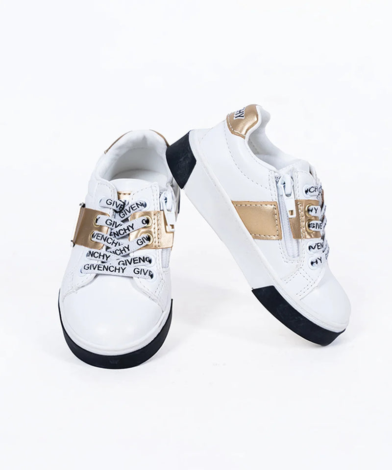 White Colored Laced Party Shoes for Kids