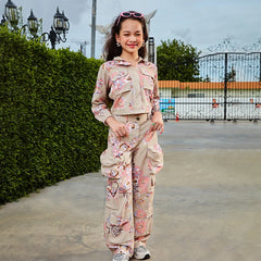 Cozy and Trendy Kids Co-ord Set for Girls Ideal for Everyday Wear 