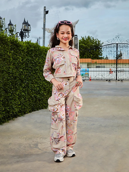 Cozy and Trendy Kids Co-ord Set for Girls Ideal for Everyday Wear 