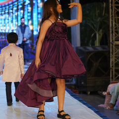 Elegant girls gown for wedding and parties, Jaipur kidswear showroom