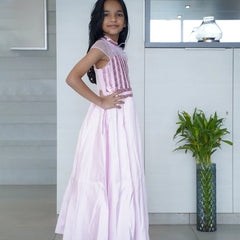 Stylish girls gown for wedding and parties, Jaipur kidswear showroom